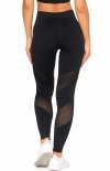 Moraj RDL3000-004 legginsy damskie push-up z wysokim stanem czarne tył