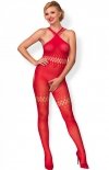 Czerwone bodystocking Demonic