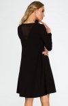 Style S137 sukienka czarna tył