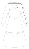 Stylove S349/4 sukienka maxi z nadrukiem 