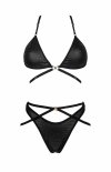 Obsessive Cobra Nive set czarny komplet bielizny-2