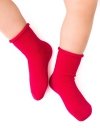 Steven art.130 Merino Wool Prążek skarpety dziecięce bezuciskowe 