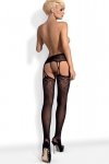 Obsessive Garter stockings S206 pończochy wzorzyste