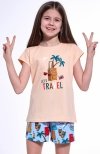 Cornette Kids Girl 787/110 Travel piżama dziewczęca 
