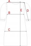 Bewear B291 sukienka z bufiastymi rękawami wrzosowa 