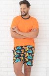 Italian Fashion Komiks piżama orange