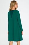 Style S137 sukienka zielona  tył