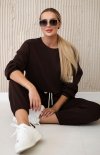 Komplet dresowy bluza i spodnie czarny