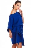 Kimonowa niebieska sukienka M1961