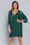 Italian Fashion Samaria szlafrok damski zielony