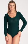 Figl M1037 zielone body damskie 