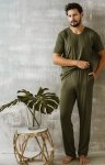 Italian Fashion Dallas piżama męska khaki