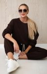 Komplet dresowy bluza i spodnie czarny