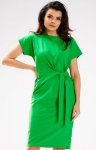 Infinite M302 sukienka midi zielona