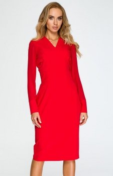 Style S136 sukienka czerwona