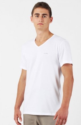 Pierre Cardin V-Neck koszulka biała