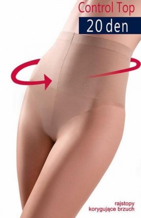 *Mona Control Top 20 rajstopy modelujące czarne *Mona Control Top 20 rajstopy modelujące czarne