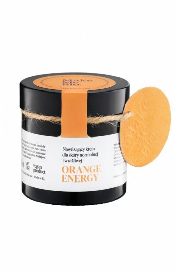 Make Me Bio Orange Energy Nawilżający Krem dla Cery Normalnej i Wrażliwej 