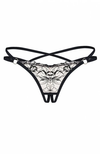 Obsessive Vila Blanes Crotchless stringi damskie 