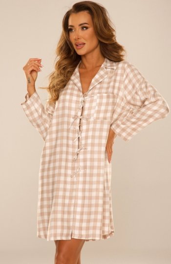 De Lafense 854 Primrose sznurowana koszula damska 