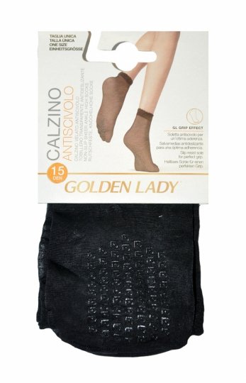 Golden Lady 16G Antiscivolo ABS 15 den skarpetki antypoślizgowe