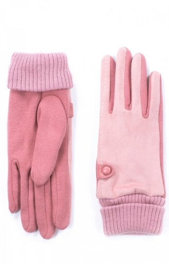 Art of Polo Penelope różowe rękawiczki damskie