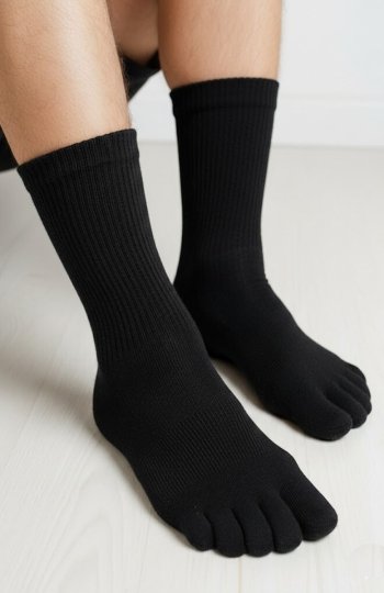 Rebeka 4005 Gładkie Palce skarpety męskie 