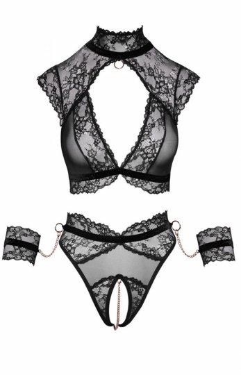 Cottelli Ingrid bondage komplet 3-częściowy