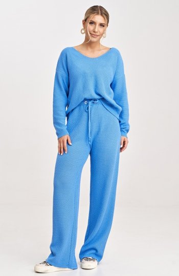 Figl M986 niebieski dres damski 