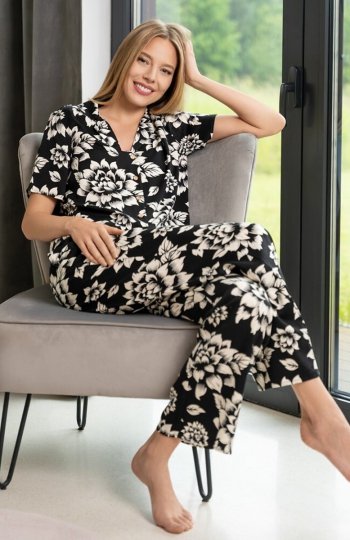 Moraj PDD5500-006 rozpinana piżama damska 