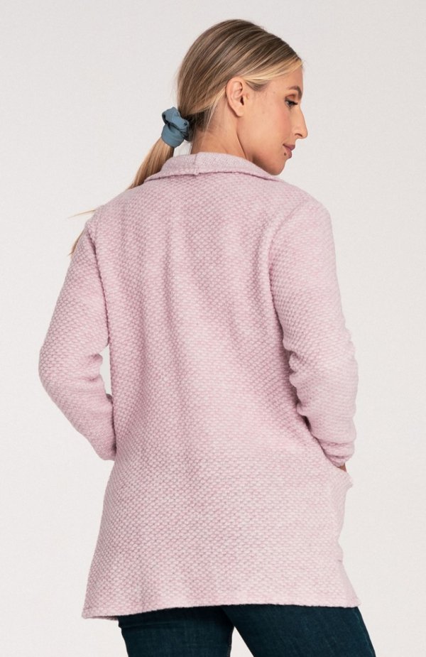 Figl M1043 różowy sweter damski tył