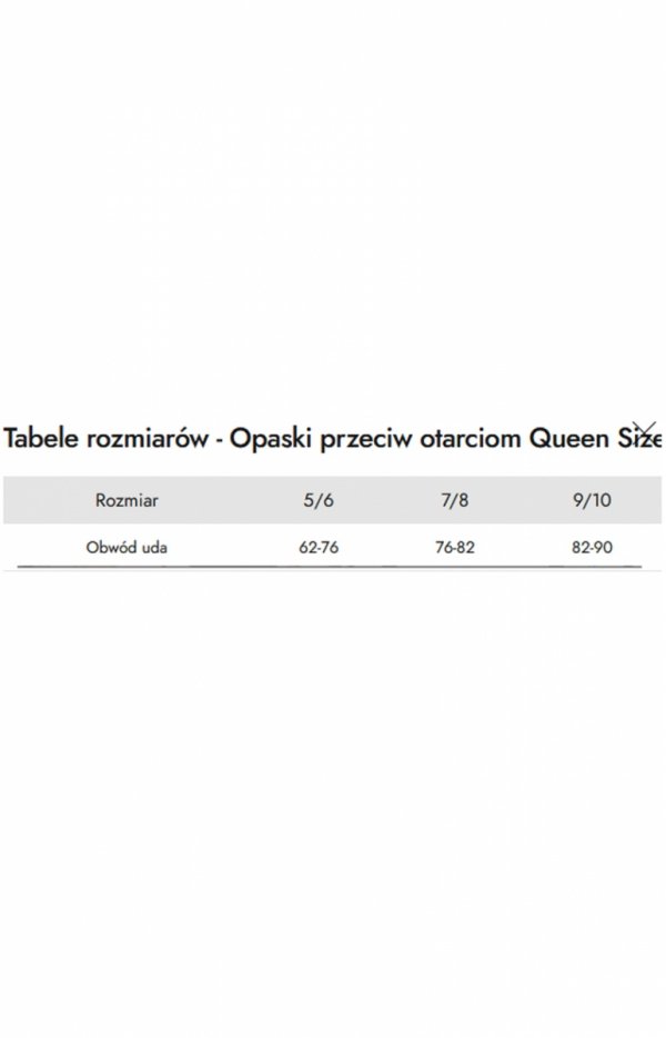 Mona opaska na uda przeciw otarciom golden