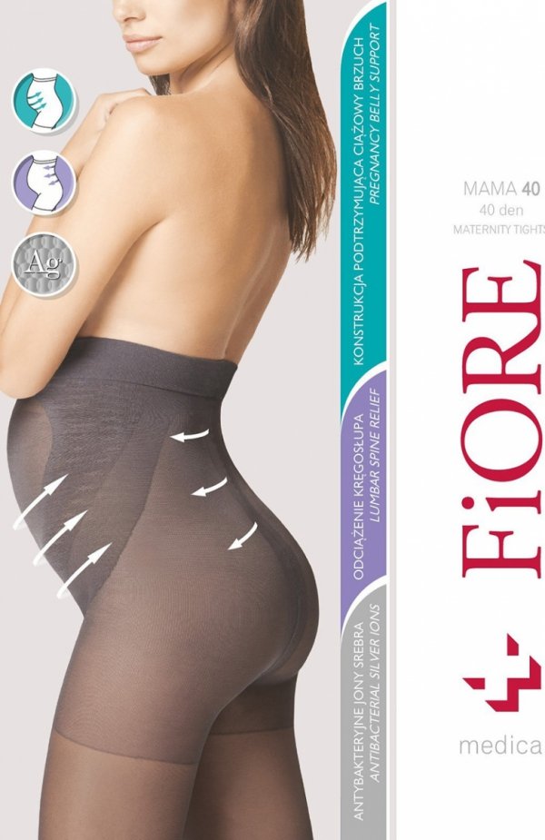 Fiore Mama M 5209 5XL ciążowe rajstopy damskie 