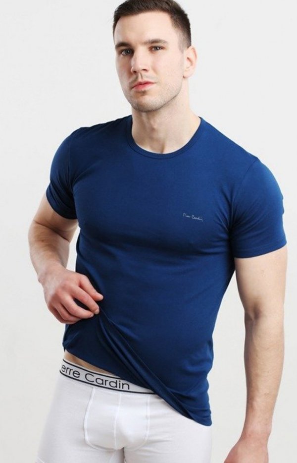 Pierre Cardin V-Neck 3-pak MIX1 koszulek niebieski