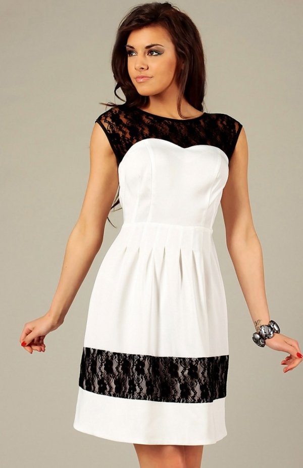 Vera Fashion Chiara sukienka ecru