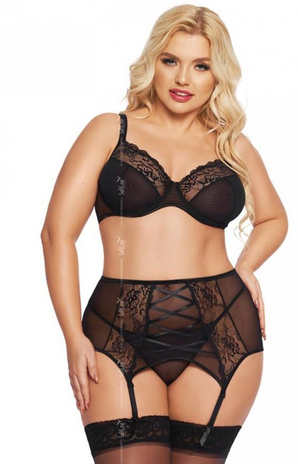 SoftLine Dolores komplet czarny