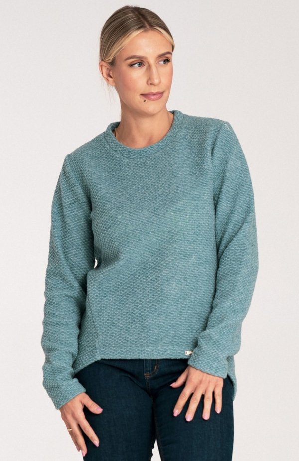 Figl M1044 miętowy sweter damski 