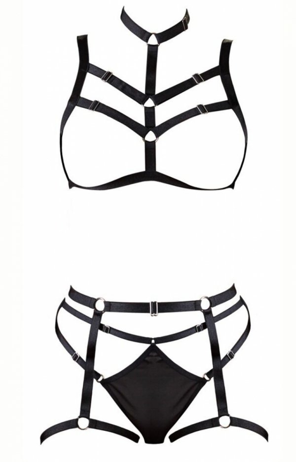3-częściowa uprząż erotyczna harness-1