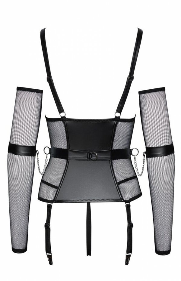 Cottelli Bondage gorset i stringi-2