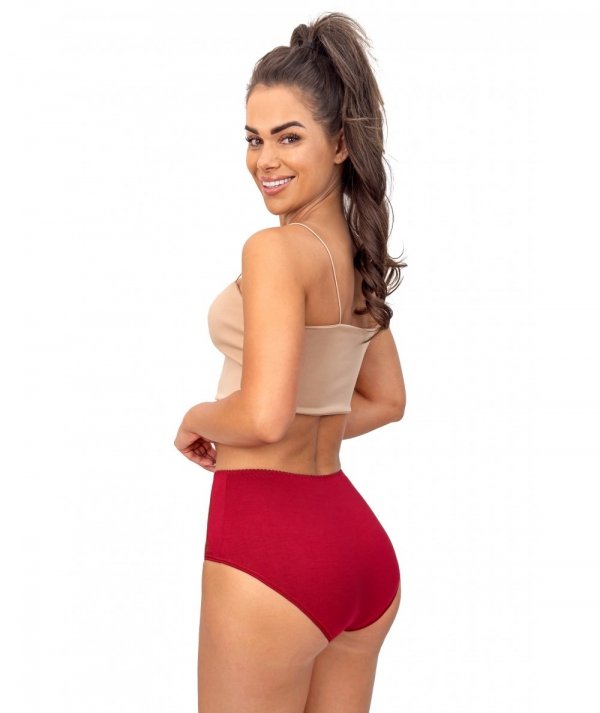 Donna 239 bordowe figi damskie 