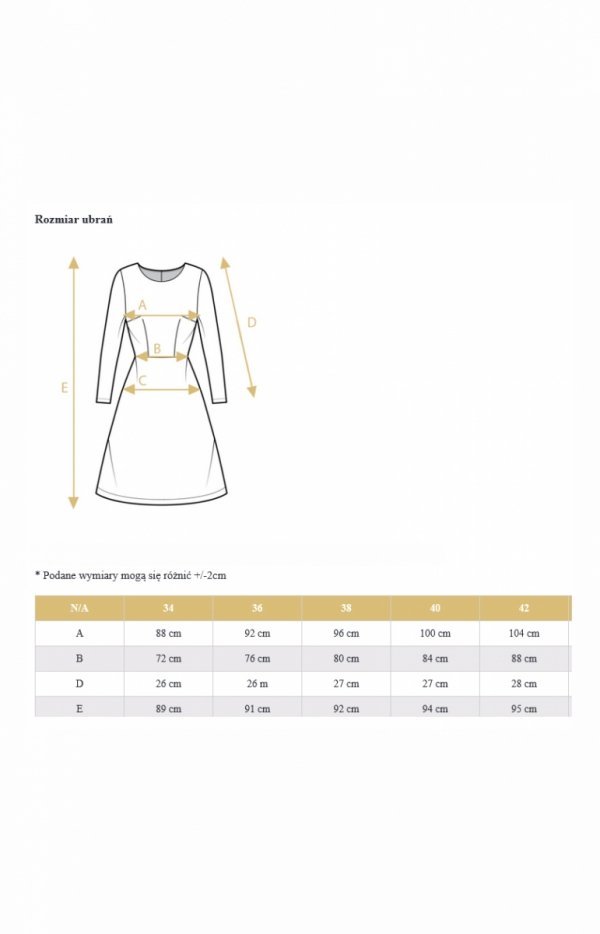 Elegancka mini sukienka z bufiastymi rękawami beżowa
