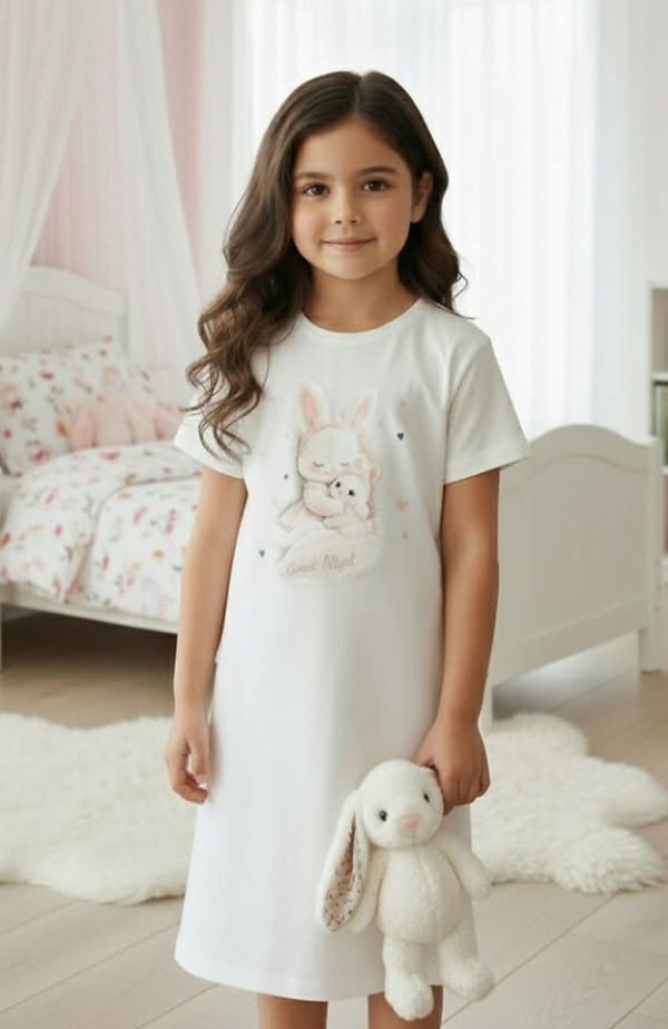 Cornette Kids Girl 493/124 Sleeping koszula dziewczęca 