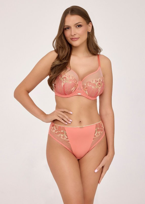 Ava 2242/B Sunset Peach brazyliany figi damskie 