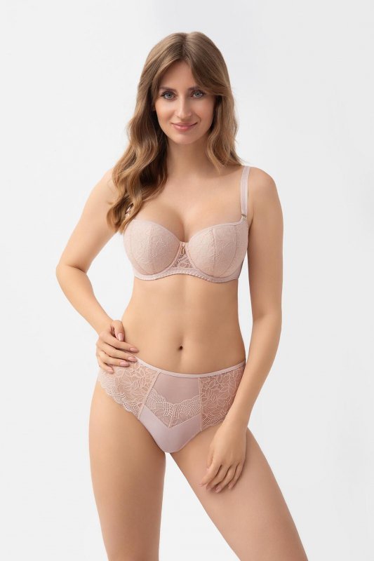 Gorsenia B009 Daria brazyliany beżowe figi damskie 