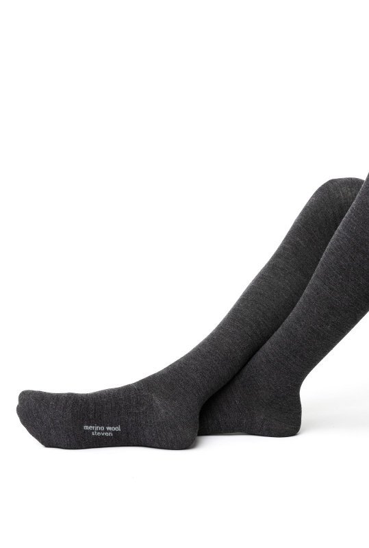 Steven art.130 Merino Wool gładkie rajstopy damskie 
