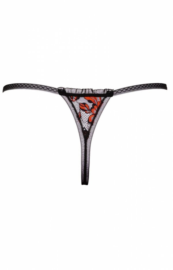 Crotchless seksowne stringi damskie-2