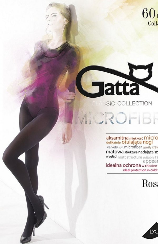 Gatta Rosalia 60 den 5-XL rajstopy 