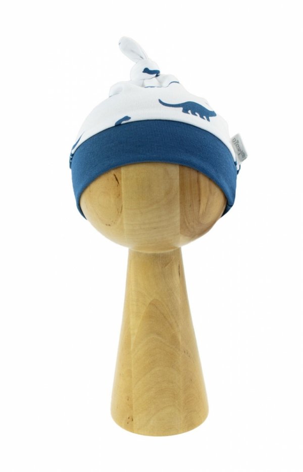 Czapka niemowlęca w dinozaury-1