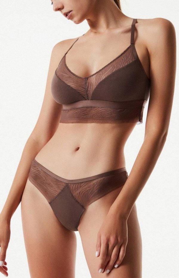 Conte Zebra LBE 1351 biustonosz bustier cappucino-1