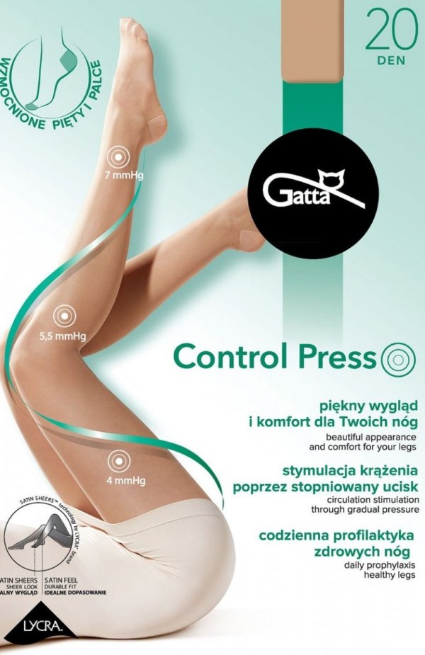 Gatta Control Press rajstopy 